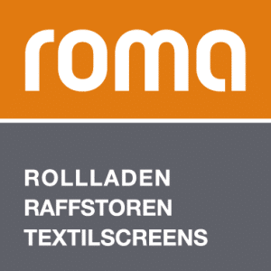 Romo rollladen raffstoren textilscreens logo