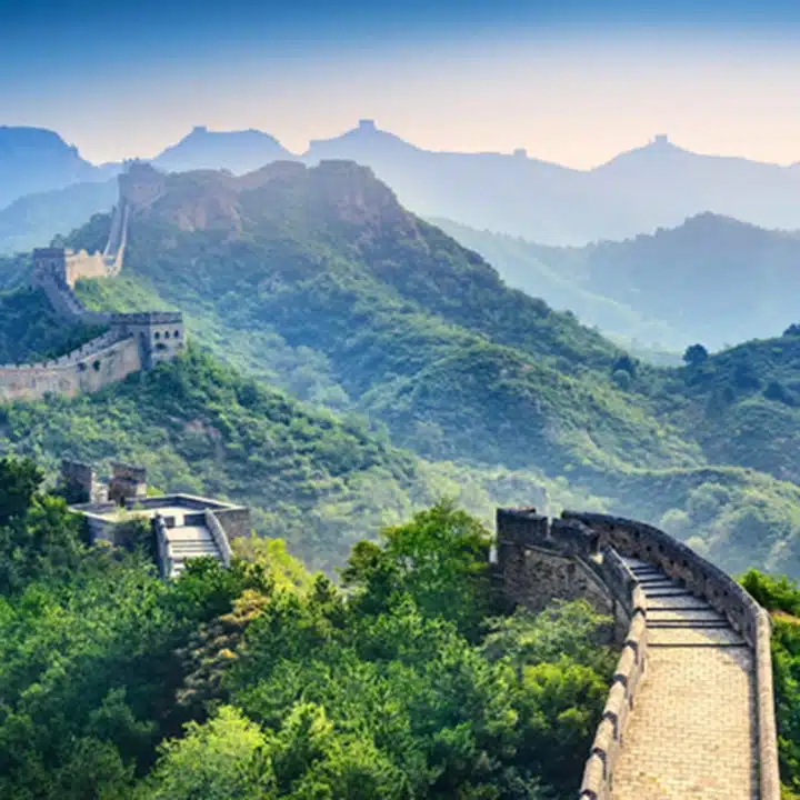 Asia - The Great Wall of China.