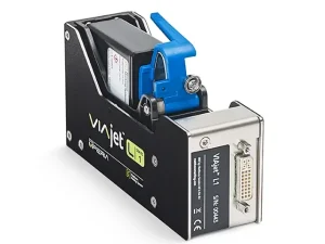 Matthews Marking Systems VIAjet L1 thermal inkjet printhead with installed ink cartridge.