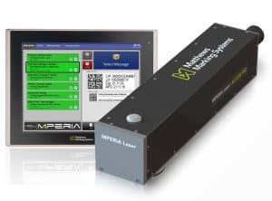 MPERIA fiber laser marking system with centralized controller