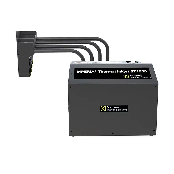 MPERIA Thermal Inkjet ST1000 four-printhead configuration